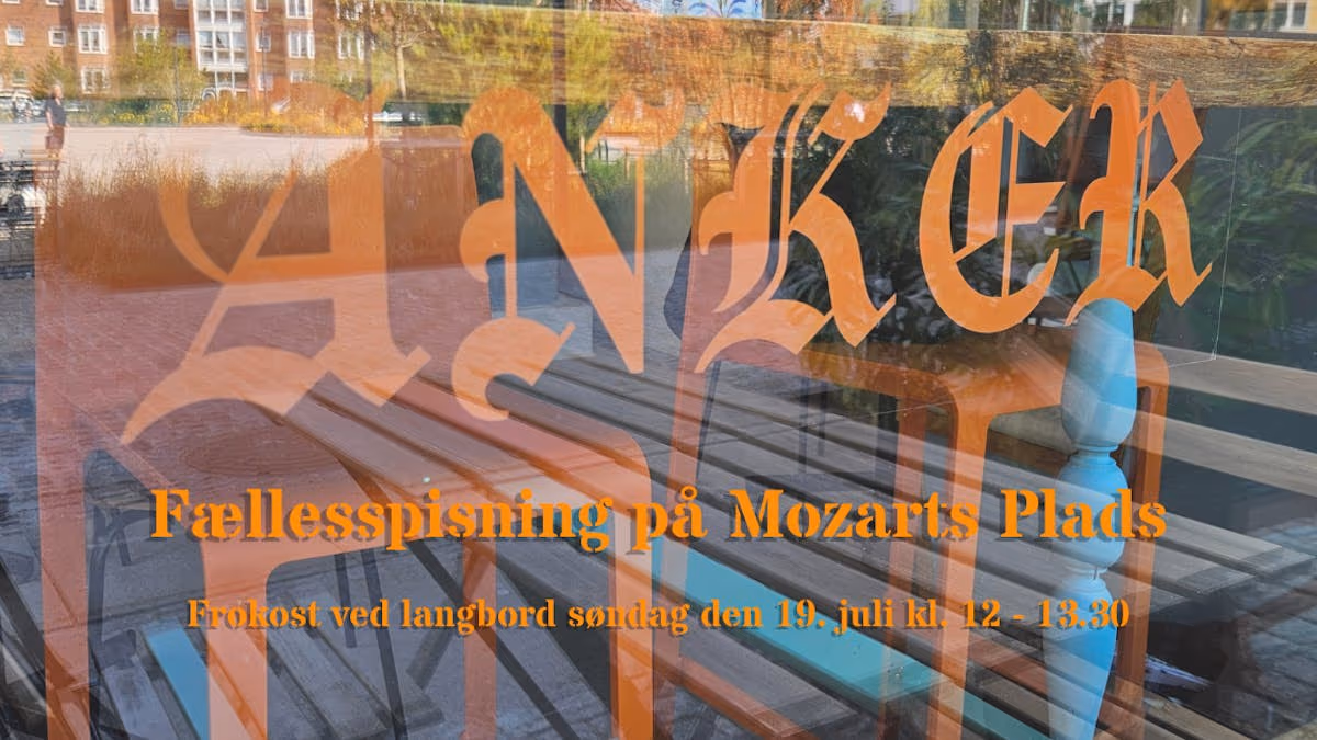 Mozarts Plads 长桌午餐