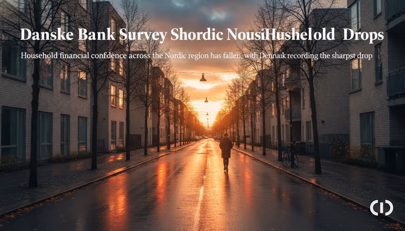 Danske Bank Survey Shows Nordic Household Confidence Drops