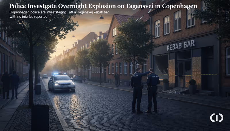 哥本哈根Tagensvej烤肉店今晨发生爆炸