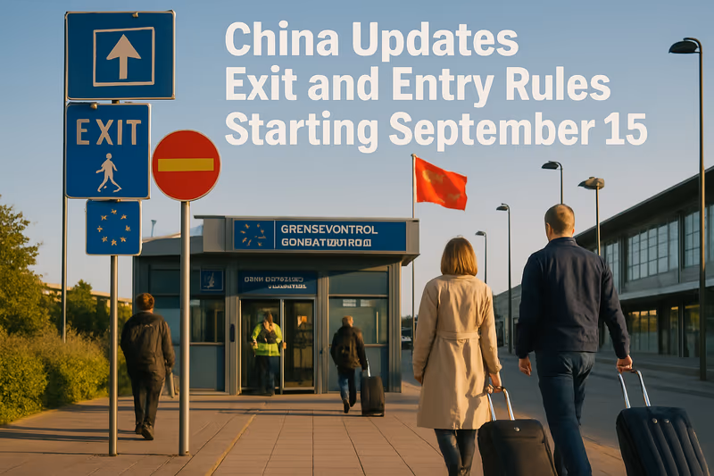 China Updates Exit and Entry Rules Starting September 15