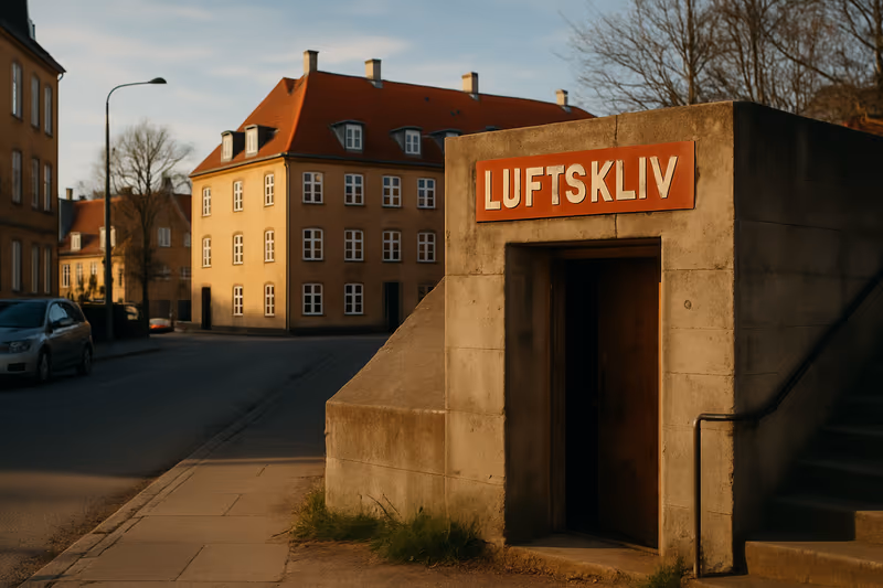 Barely Half of Denmark's Air-Raid Shelters Work