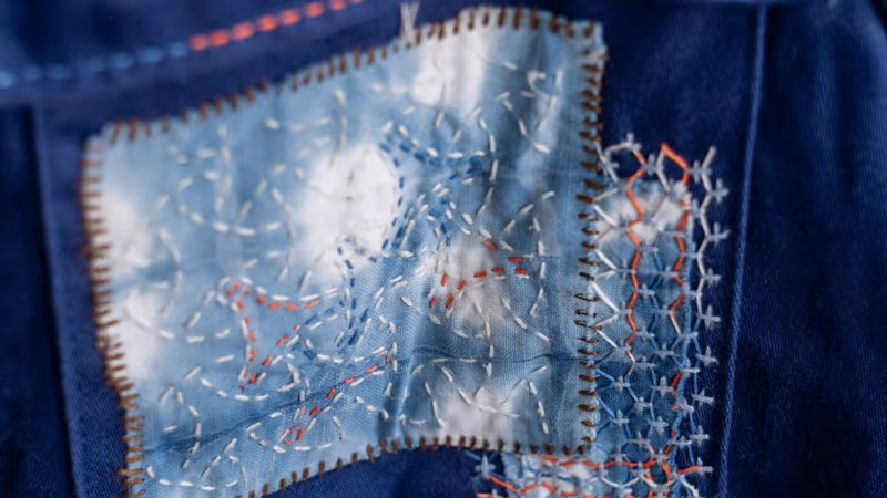 Workshop i japansk broderi og lapning