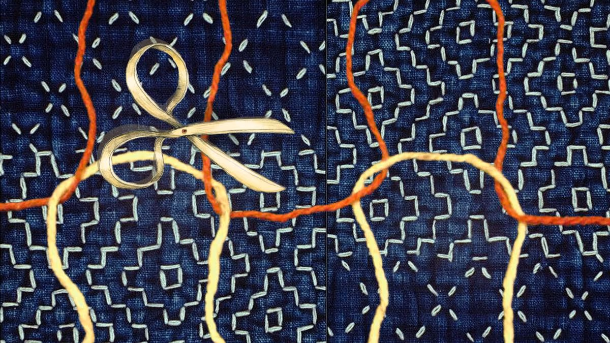 Visible mending v. Lisa Kappe