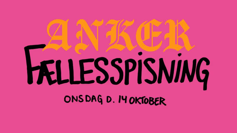Fællesspisning på ANKER