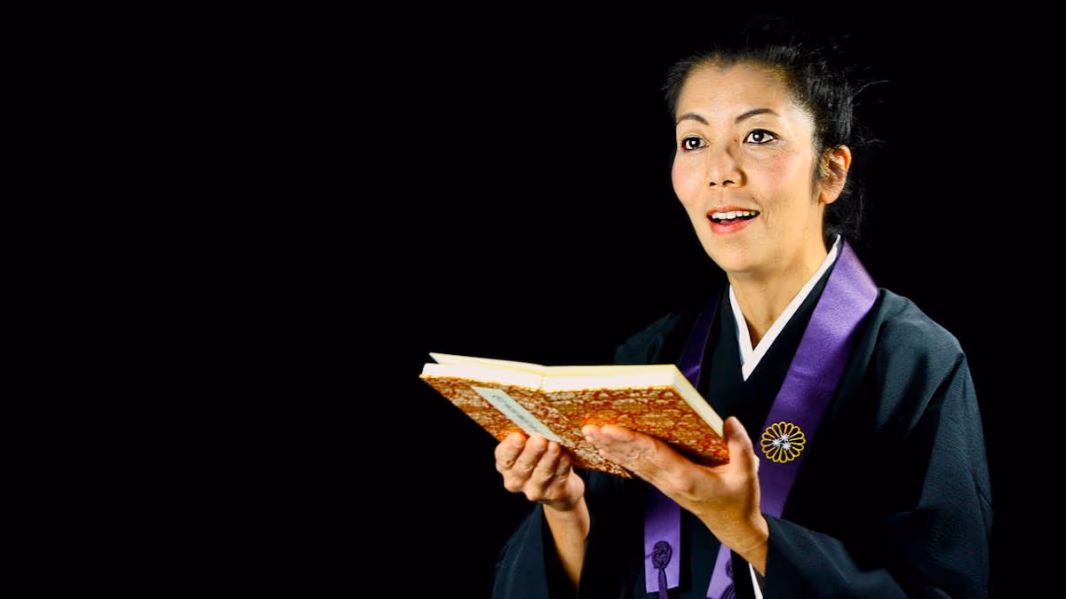 上田淳子主持的日本声明唱诵工作坊