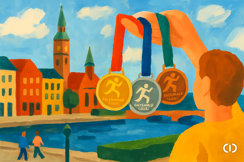 Copenhagen Unveils Medals for 2026 World Athletics Road Running Championships