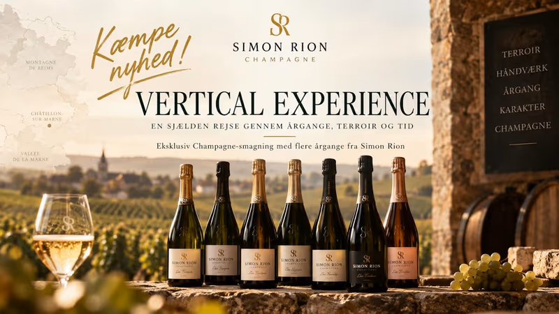 ✨SIMON RION VERTICAL CHAMPAGNE EXPERIENCE✨