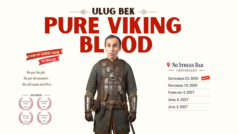 PURE VIKING BLOOD - Stand-up comedy show in English