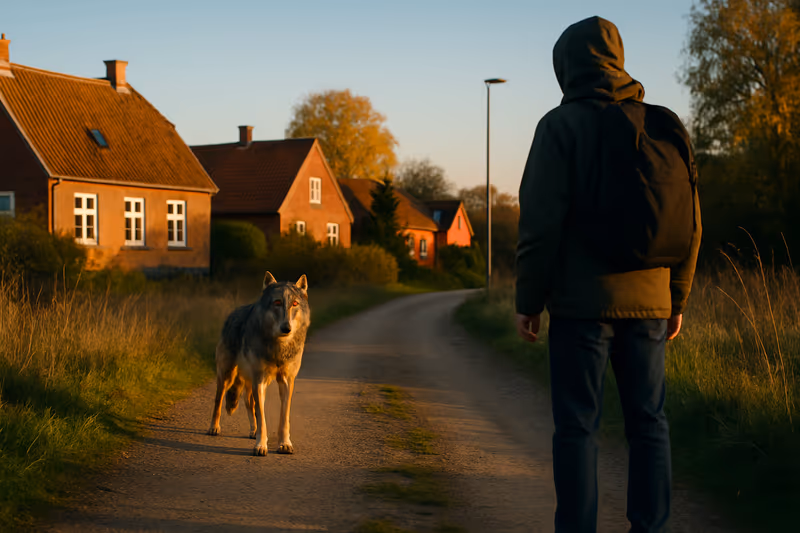What to do if you encounter a wolf in Denmark