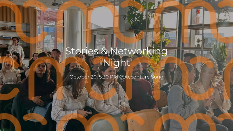 Marketing Connect: Stories & Networking Night