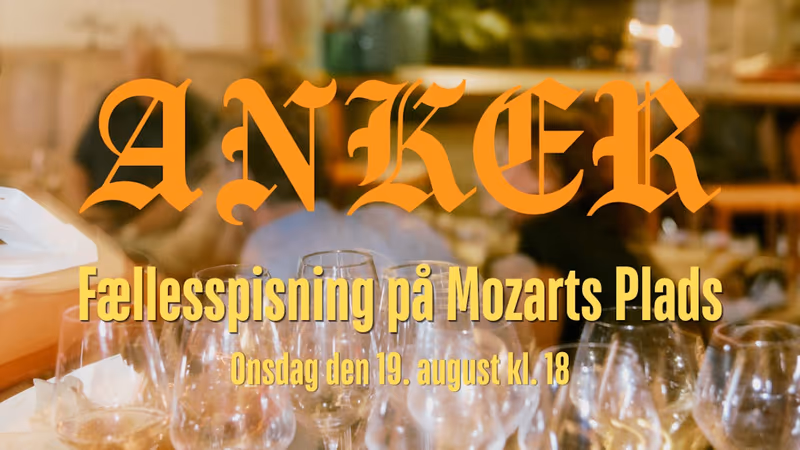 Mozarts Plads 社区聚餐